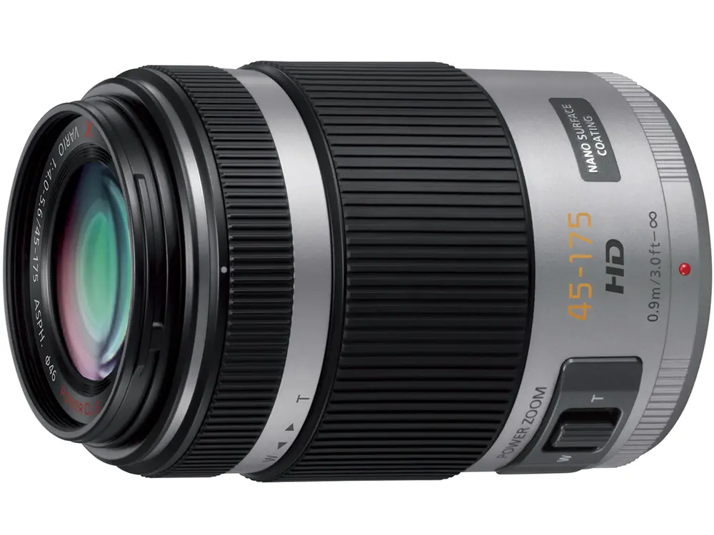 Panasonic パナソニック LUMIX G 45-175mm F4-5.6 Panasonic LUMIX G Series 45-175mm F4.0-5.6 X VARIO PZ Lens - H