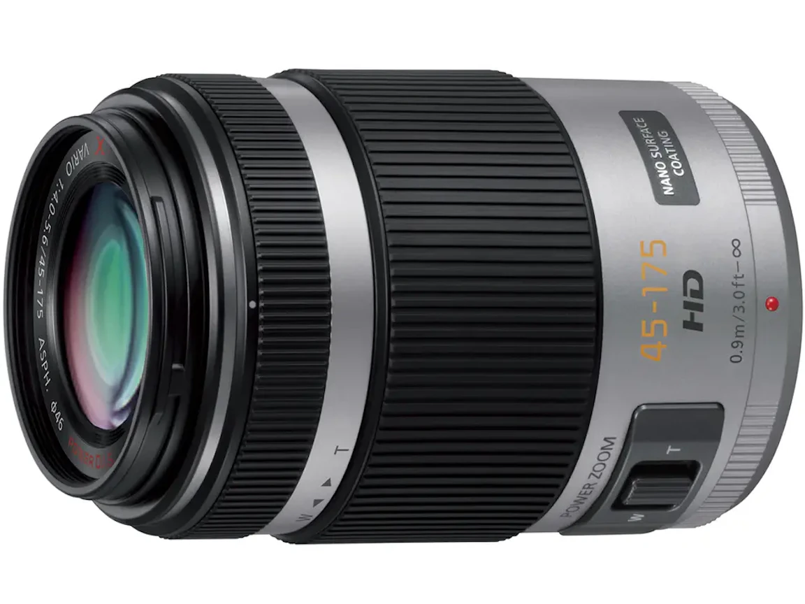 パナソニック LUMIX G X VARIO PZ 45-175mm/F4.0-5.6 ASPH./ POWER O.I.S. "シルバー"