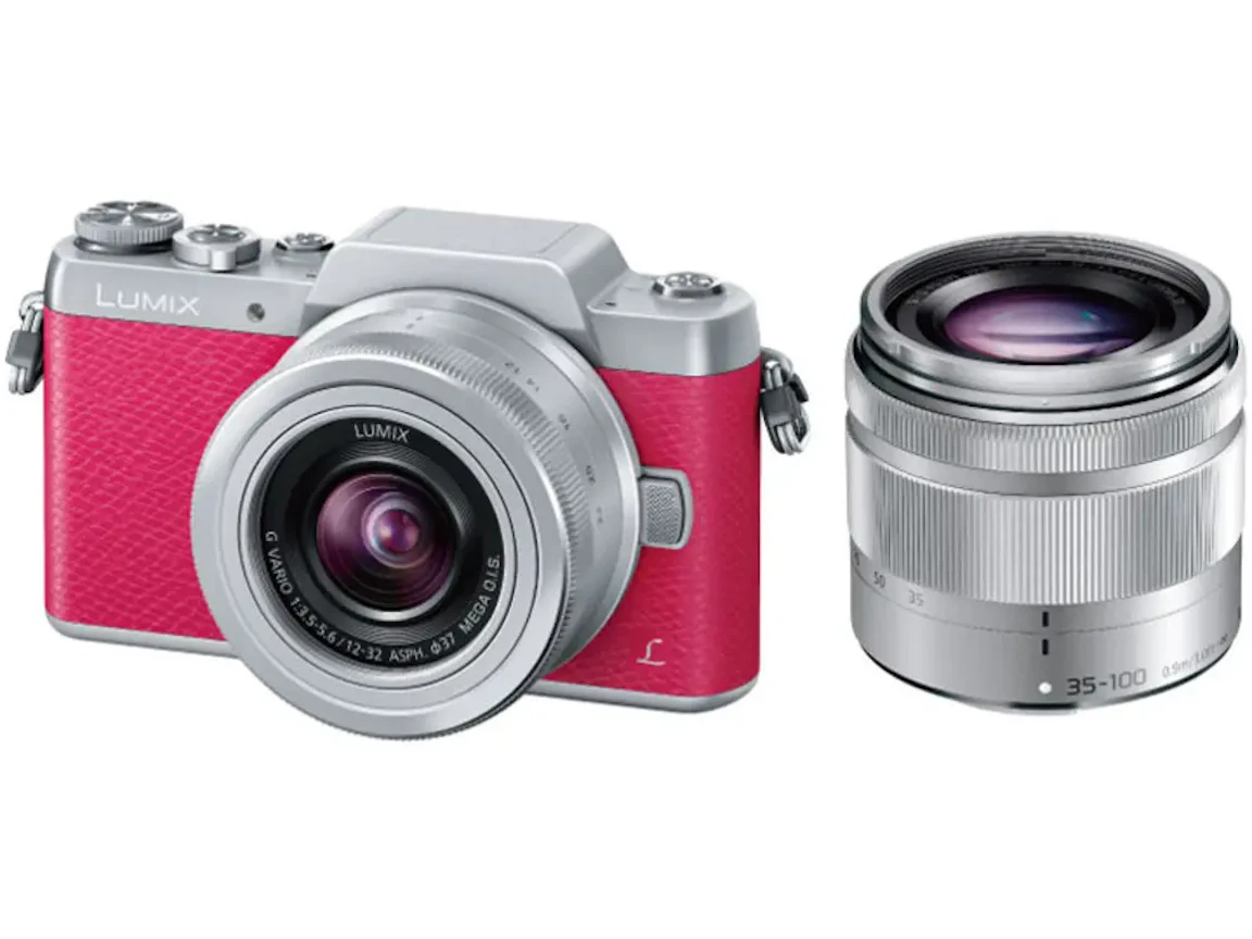 LUMIX DMC-GF7W-P ダブルズームレンズキット "ピンク"