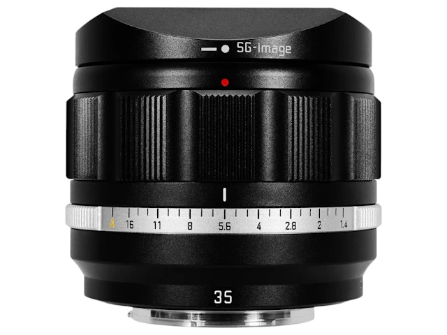 AF 35mm F1.4 フジフイルム用 "ブラック×シルバー"