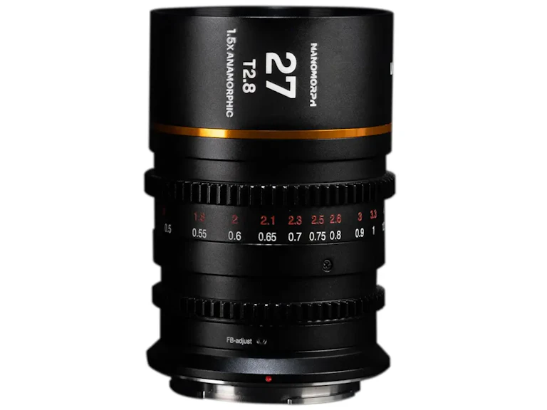 LAOWA Nanomorph 27mm T2.8 1.5x Cine Amber キヤノンRF用
