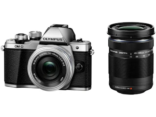 OM SYSTEM OM-D E-M10 Mark II EZダブルズームキット "シルバー"