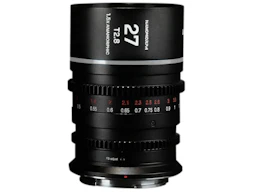 LAOWA Nanomorph 27mm T2.8 1.5x Cine Silver マイクロフォーサーズ用