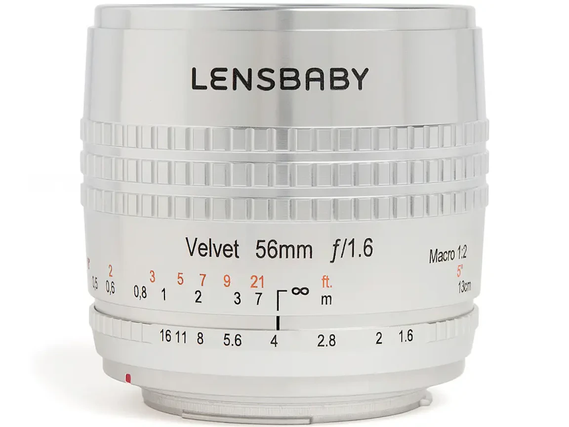 Lensbaby Velvet 56 SE ニコン用 "シルバー"