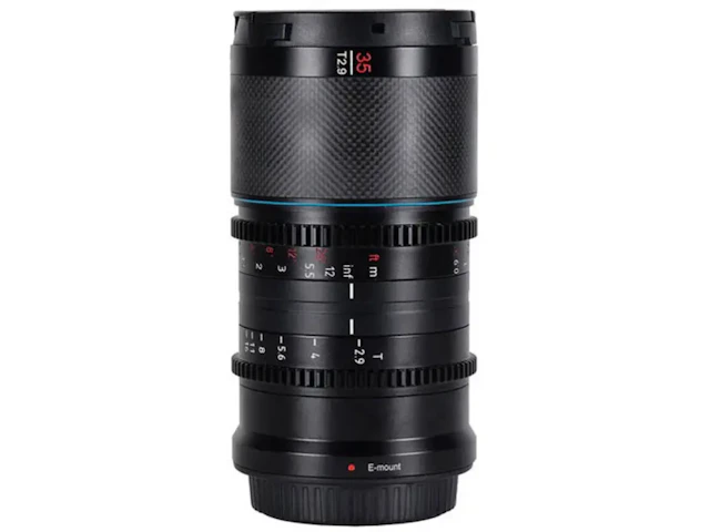 Saturn 35mm T2.9 1.6X フルフレームカーボンファイバーアナモルフィックレンズ ナチュラルフレア フジフイルム用