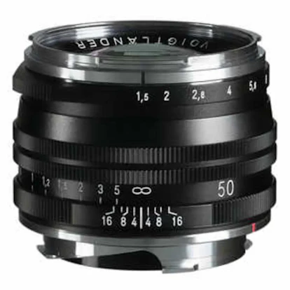 フォクトレンダー NOKTON vintage line 50mm F1.5 Aspherical II VM MC "ブラック"