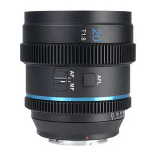 SIRUI 20mm T1.8 1.33X S35 AF アナモルフィックレンズ ブルーフレア フジフイルム用