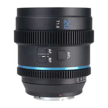 20mm T1.8 1.33X S35 AF アナモルフィックレンズ ブルーフレア フジフイルム用