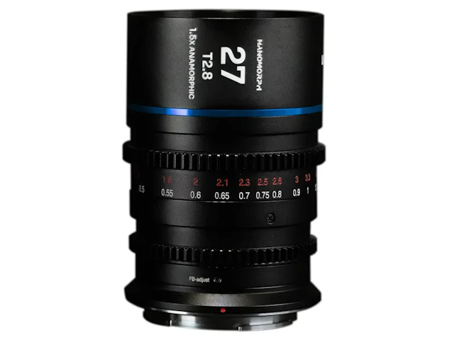 LAOWA Nanomorph 27mm T2.8 1.5x Cine Blue キヤノンRF用