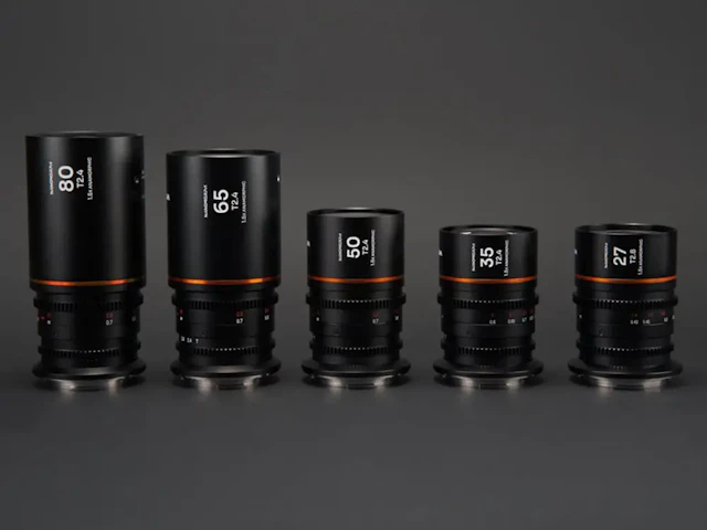 LAOWA Nanomorph 5Lens Bundle Amber キヤノン用/PLマウント用
