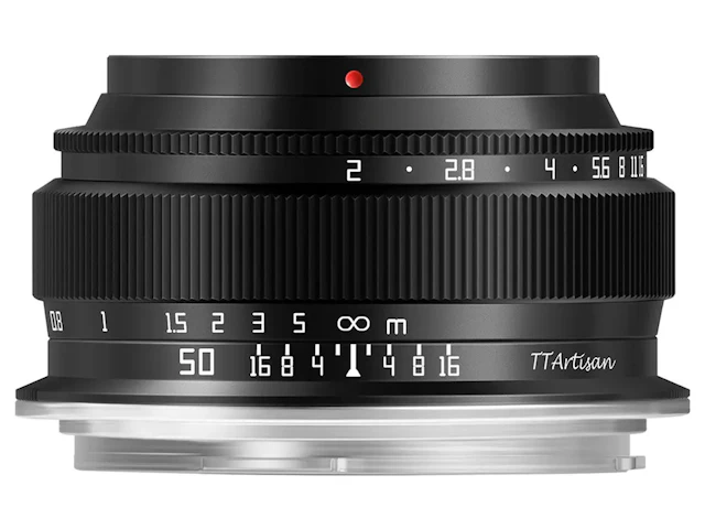 TTArtisan 50mm f/2 キヤノンRF用