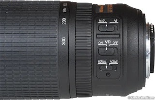 Nikon AF-S VR Zoom-Nikkor 70-300mm f/4.5-5.6G IF-EDの手ブレ補正(VR)レビュー