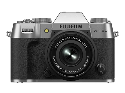 X-T50 XC15-45mmレンズキット 日英2言語設定モデル "シルバー"