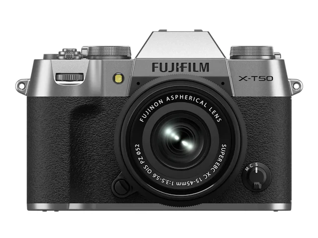 X-T50 XC15-45mmレンズキット 日英2言語設定モデル "シルバー"