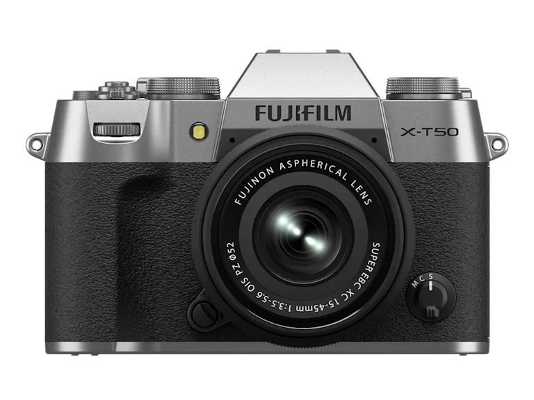 X-T50 XC15-45mmレンズキット 日英2言語設定モデル "シルバー"