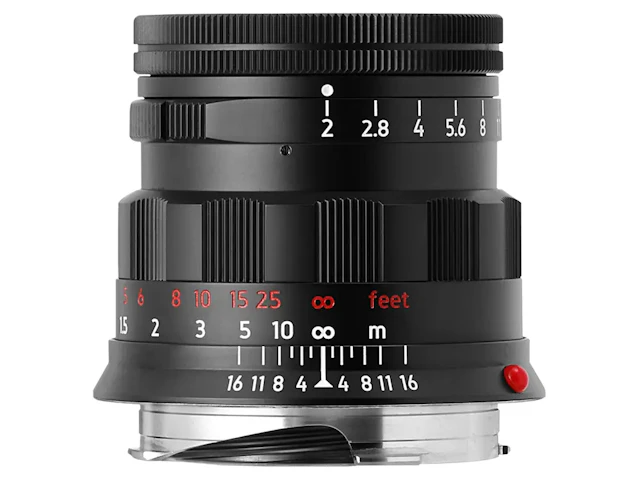 M 50mm f/2 Rigid "ブラックペイント"