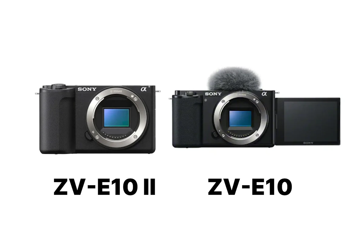ZV-E10 IIとZV-E10を徹底比較!動画・AF・バッテリー・価格を比較