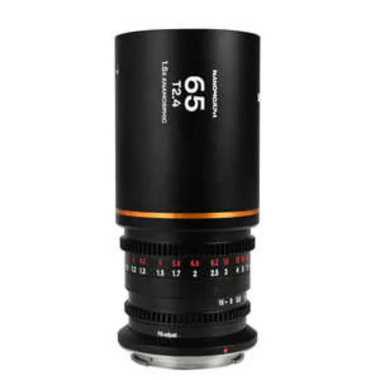 LAOWA Nanomorph 65mm T2.4 1.5x Cine Amber