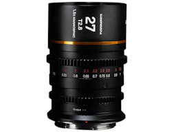 LAOWA Nanomorph 27mm T2.8 1.5x Cine Amber ニコンZ用