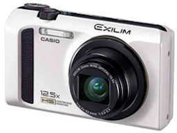 HIGH SPEED EXILIM EX-ZR100 "ホワイト"