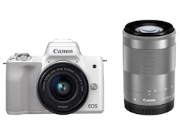 EOS Kiss M ダブルズームキット "ホワイト"