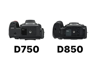D750とD850の携帯性・重量を比較