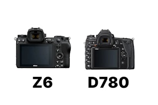 Nikon Z 6とNikon D780の携帯性・操作性・レンズシステムの比較