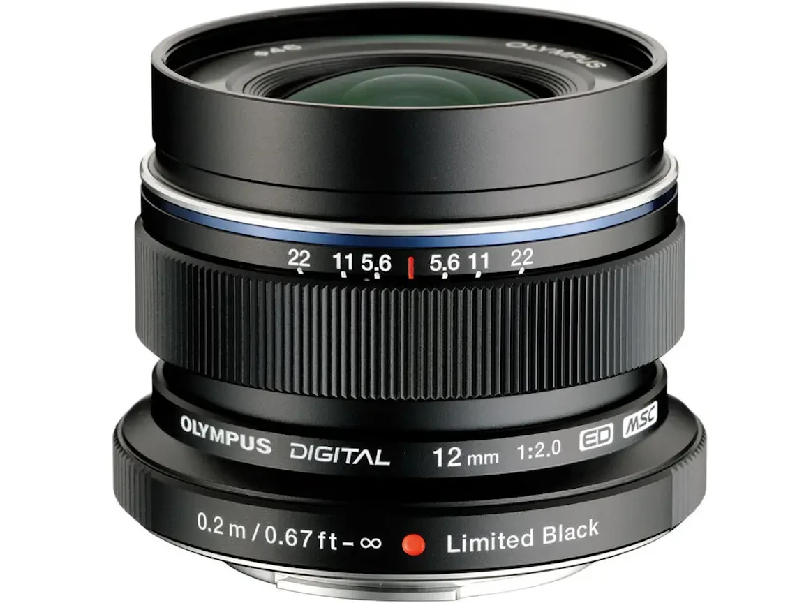オリンパス M.ZUIKO DIGITAL ED 12mm F2.0 "リミテッドブラックキット"