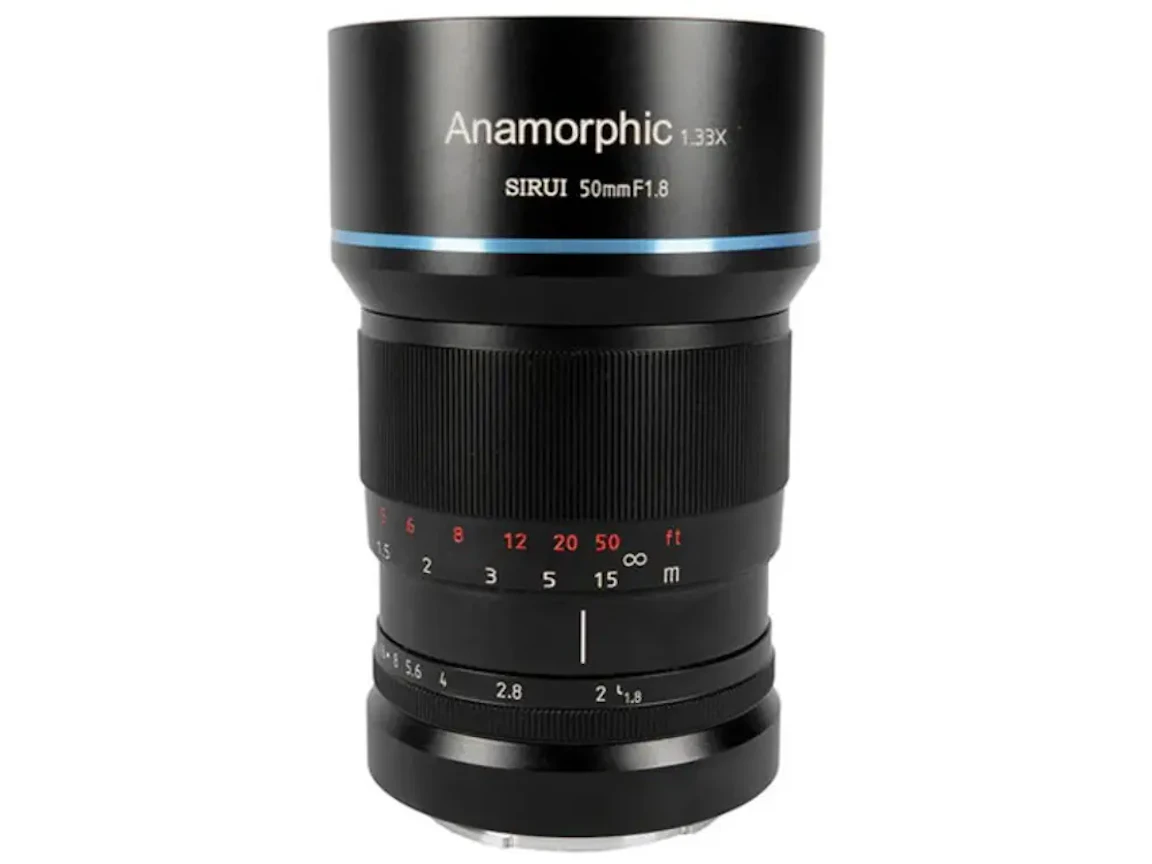50mm F1.8 1.33X アナモルフィックレンズ