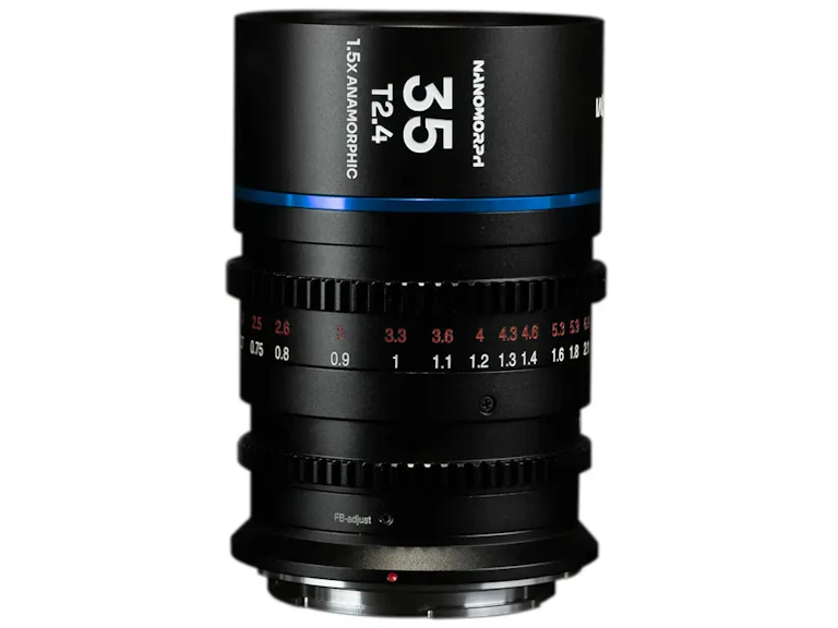 LAOWA Nanomorph 35mm T2.4 1.5x Cine Blue