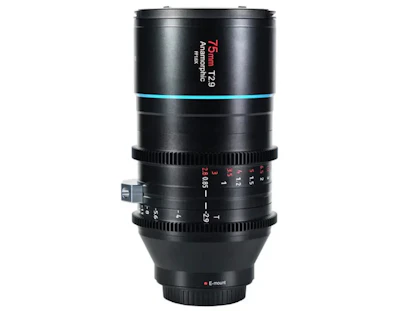 SIRUI 75mm T2.9 1.6X アナモルフィックレンズ キヤノンRF用