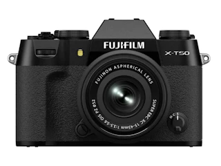 富士フイルム X-T50 XC15-45mmレンズキット 日英2言語設定モデル "ブラック"