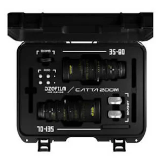 DZOFILM Catta Zoom 35-80&70-135mm T2.9 "ブラック"