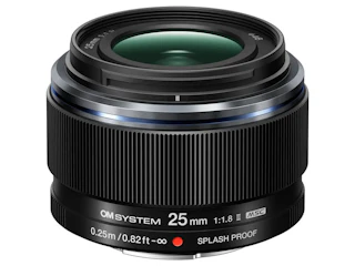 OM SYSTEM M.ZUIKO DIGITAL 25mm F1.8 II