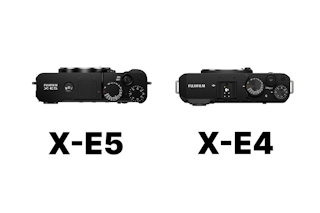 サイズ・重量比較|X-E4は約81g軽い