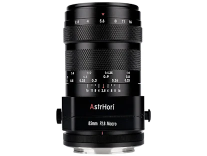 85mm F2.8 Macro 1：1 Tilt フジフイルム用 "ブラック"