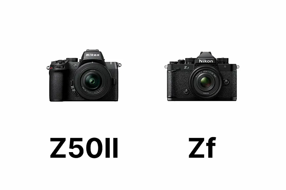 Nikon Z50IIとZfはどっちを選ぶ?画質・AF・動画・携帯性の違いを徹底比較【2026年版】