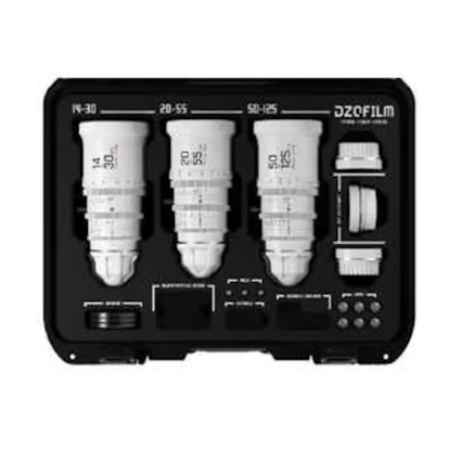 Pictor Zoom 14-30mm&20-55mm&50-125mm T2.8 3個レンズキット 保護ケース付き "ホワイト"