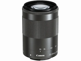 キヤノン EF-M55-200mm F4.5-6.3 IS STM:約260gの軽量望遠ズーム