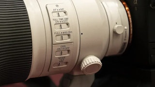 FE 300mm F2.8 GM OSS SEL300F28GMのデザインと操作性のレビュー