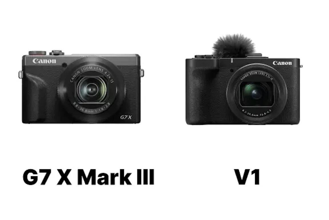 【2026年版】Canon PowerShot G7 X Mark IIIとPowerShot V1を徹底比較!画質・動画・携帯性の違いと、後悔しない選び方