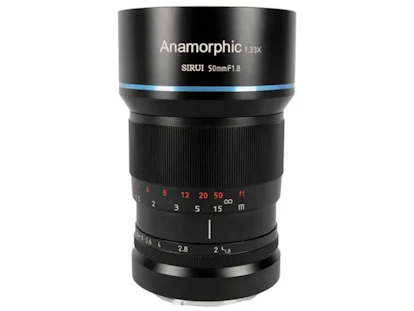 50mm F1.8 1.33X アナモルフィックレンズ フジフイルム用