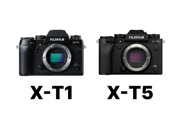 FUJIFILM X-T1とFUJIFILM X-T5を徹底比較!画質・手ブレ・動画・操作性の違いと選び方