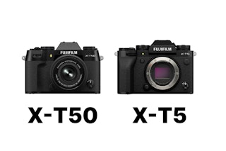 FUJIFILM X-T50とFUJIFILM X-T5はどちらを選ぶべきか