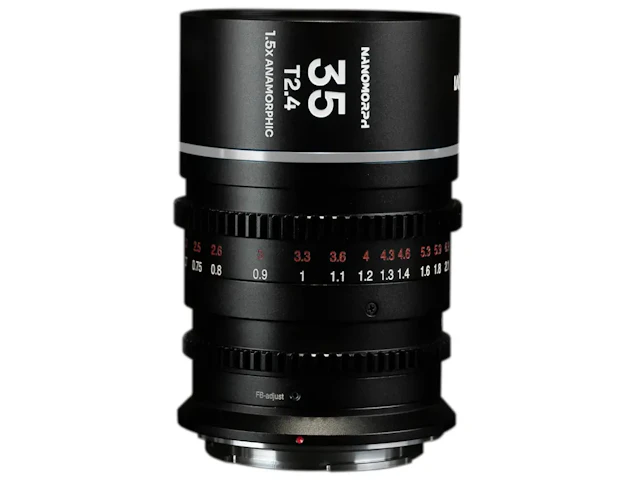 LAOWA Nanomorph 35mm T2.4 1.5x Cine Silver DJI DL用