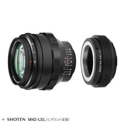 TTArtisan 75mm f/1.5 M42 + Lマウントアダプターセット
