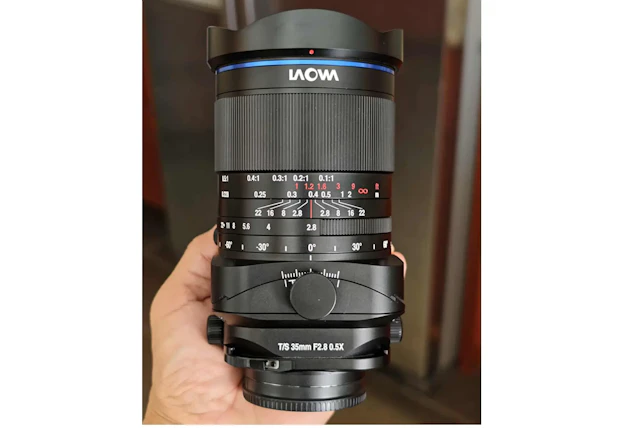 Laowa 35mm F2.8  Tilt‑Shiftレンズ登場へ。Eマウント対応モデルのリーク画像
