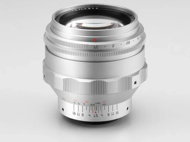TTArtisan 75mm f/1.5 M42 "シルバー"