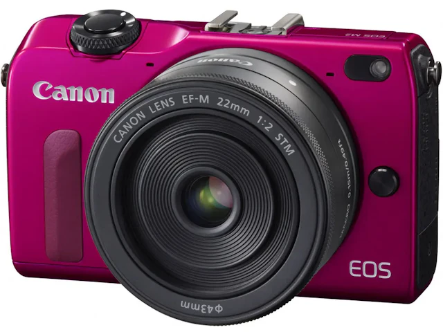 EOS M2 ダブルレンズキット "レッド"