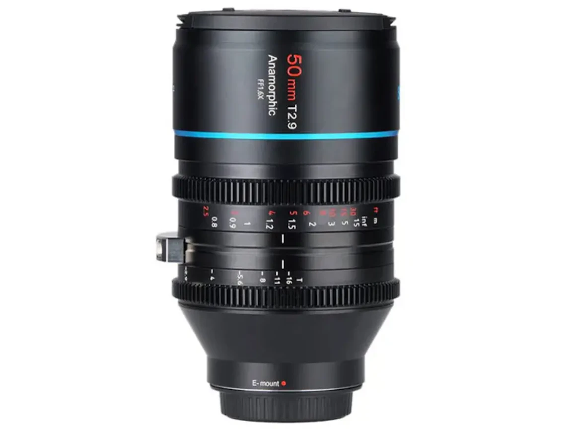 SIRUI 50mm T2.9 1.6X アナモルフィックレンズ キヤノンRF用